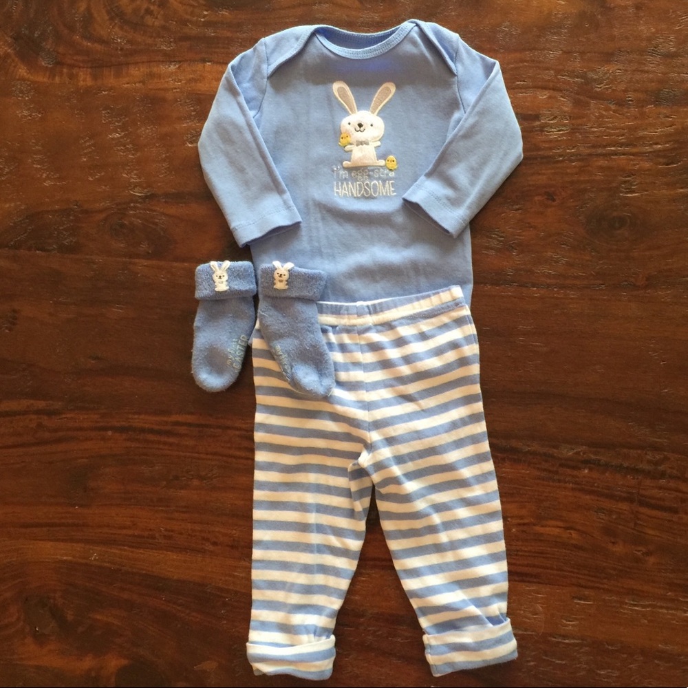 Carters Baby Boys Easter Bunny Outfit